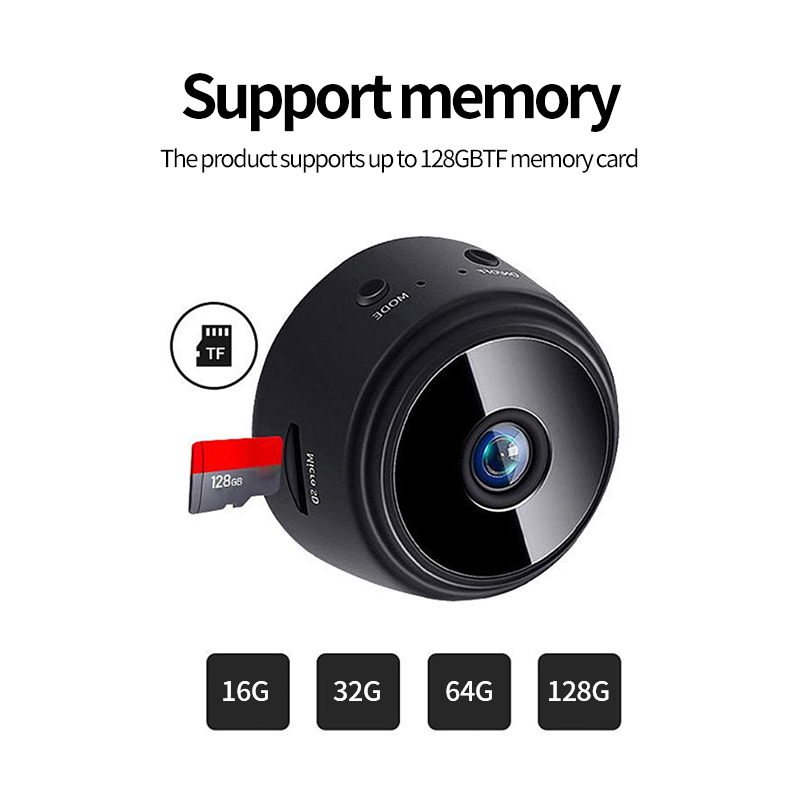 WiFi Mini Camera Wireless 1080P Video Recorder Voice Recorder