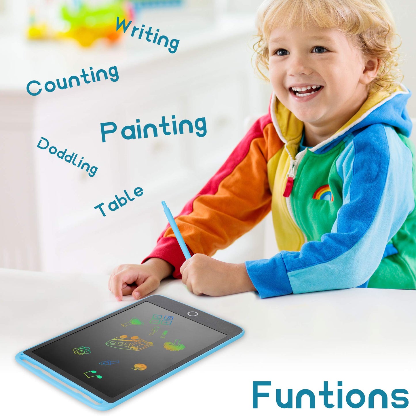 Writing LCD Drawing 8.5 Inch Multicolor Screen Tablet
