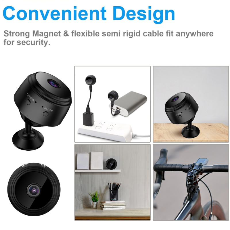 WiFi Mini Camera Wireless 1080P Video Recorder Voice Recorder